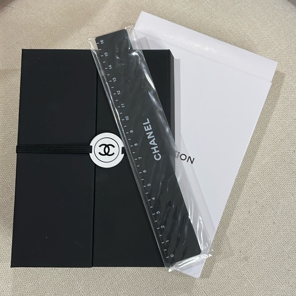 CHANEL Accessories - Chanel Beauty Note pad and ruler